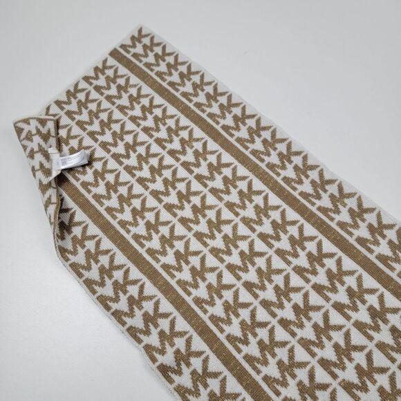 Michael Kors MK Monogram Scarf Wrap‎ - Picture 2 of 8
